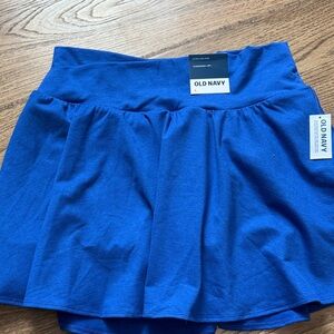 Old Navy Women's Vibrant Blue Skater Skirt